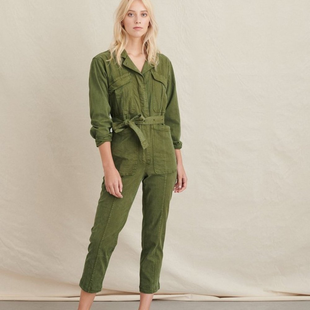 Alex Mill Expedition Jumpsuit in Washed Twill